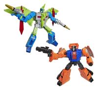 Transformers Age of the Primes Leader Class Action Figure 2-Pack G2 G2 Dinobot Swoop & G2 Dinobot Sludge 19 cm - thumbnail