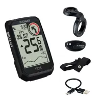 SIGMA sport gps bike-computers rox 4.0 endurance black with set rear wheel - thumbnail