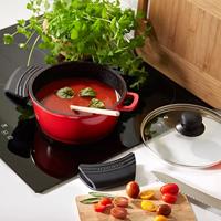 LE CREUSET - Siliconen - Set/2 handgrepen zwart - thumbnail