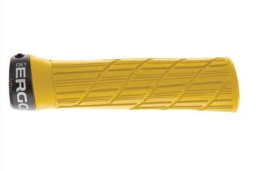 Ergon ge1 evo slim mtb enduro grips | yellow mellow