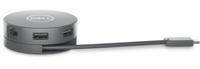 Dell 6-in-1 USB-C Multiport Adapter DA305 - Zilver - thumbnail