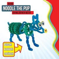 Clics Spaghetteez noodle the pup flexibele bouwstaafjes, 34dlg. - thumbnail