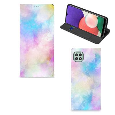 Bookcase Samsung Galaxy A22 5G Watercolor Light