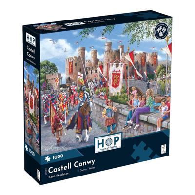 Castell Conwy Puzzel 1000 Stukjes Castell Conwy Puzzel 1000 Stukjes