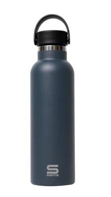 Thermosfles Safta Ocean Donkerblauw Siliconen Roestvrij staal