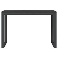 Computerbureau 110x60x73 cm spaanplaat zwart - thumbnail