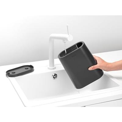 Brabantia messenblok met keukengerei houder