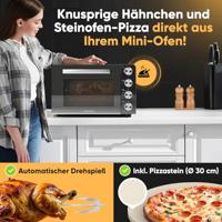 Profi Cook PC-MBG 1277 Mini-oven Multifunctioneel, Kijkvenster, Convectiefunctie, Traploze temperatuurregeling - thumbnail
