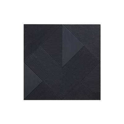 PTMD wandpaneel belinda zwart 120 x 120 cm | 2 stuks