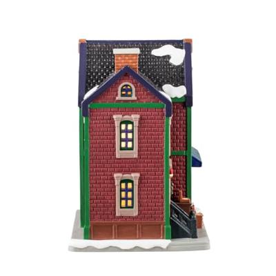 Lemax the tobacco & gift emporium verlicht kersthuisje Caddington Village 2024