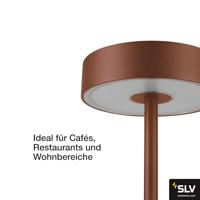 SLV Buiten tafellampVinolina roest - oplaadbaar - 1007361 - thumbnail