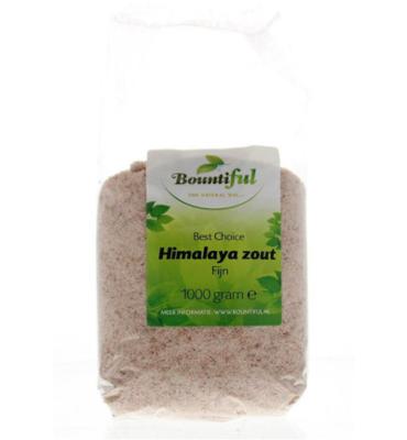 Bountiful Himalaya zout fijn 1 Kilogram
