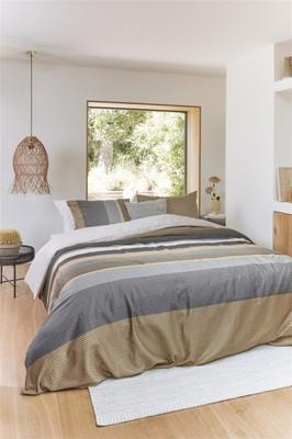 Beddinghouse Rhys dekbedovertrek Grey