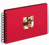 walther+ design SA-109-R Ringbandalbum (b x h) 23 cm x 17 cm Rood 40 bladzijden - thumbnail