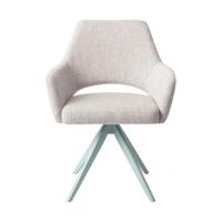 Jesper Home Draaibare Eetkamerstoel 'Yanai' Turn Mint, kleur Pigeon - thumbnail