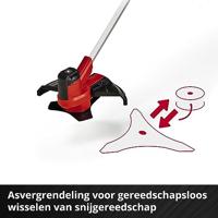Einhell Power X-Change Akku-Sense AGILLO 18/200 Accu Grastrimmer (Motorsense) 18 V Snijbreedte max.: 20 cm - thumbnail
