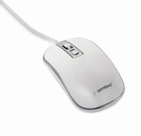 4-knops optische muis, USB, wit/zilver - thumbnail