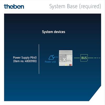 Theben 4800495 Systeemcentrale LUXORliving IP1