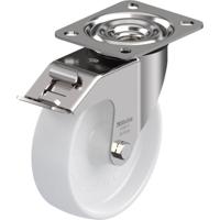 Blickle LEX-PO 125G-FI Zwenkwiel met rem Wieldiameter: 125 mm Draagvermogen (max.): 150 kg 1 stuk(s) - thumbnail
