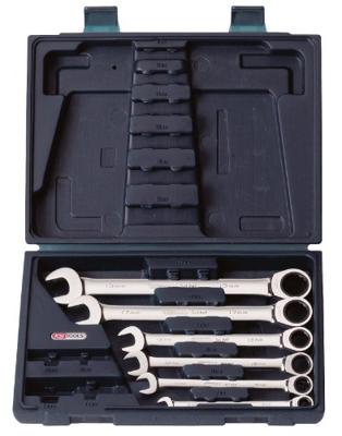 KS Tools 503.4259 503.4259 Ring-steeksleutelset Sleutelbreedte (metrisch) 8 - 19 mm KS Tools 503.4259 503.4259 Ring-steeksleutelset Sleutelbreedte (metrisch) 8 - 19 mm