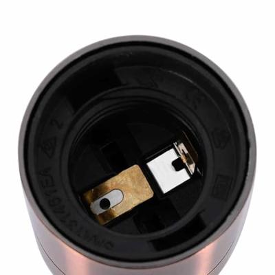 Lamphouders 2 st rood brons E27