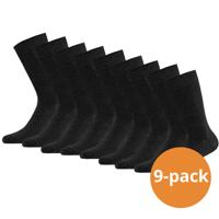 Apollo Sokken Basic Bamboo Antraciet Melange 9-pack-39/42 - thumbnail