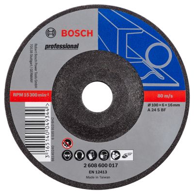 Bosch Accessories 2608600017 2608600017 Afbraamschijf gebogen 1 stuk(s) Bosch Accessories 2608600017 2608600017 Afbraamschijf gebogen 1 stuk(s)