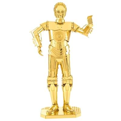 Metal Earth C-3PO gold Metalen bouwpakket