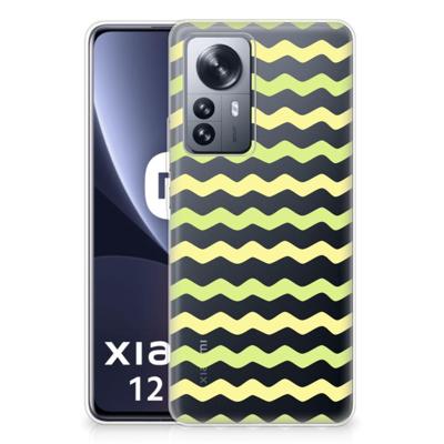 Xiaomi 12 Pro | TPU bumper | Waves Yellow