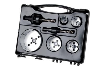 Wolfcraft 5422000 Gatenzaagset 6-delig 25 mm, 35 mm, 43 mm, 54 mm, 83 mm 1 set(s)