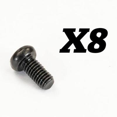 FTX - Rokatan Round Head Cross Screw M3X6 (FTX10182)