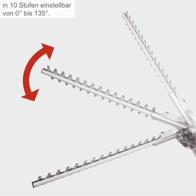 Telescopische elektrische heggenschaar - Scheppach - ETHT1000