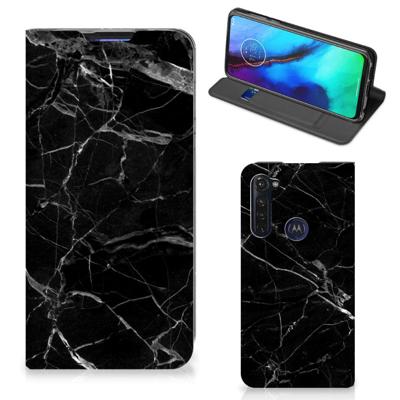Motorola Moto G Pro | Standcase | Marmer Zwart - Origineel Cadeau Vader Motorola Moto G Pro | Standcase | Marmer Zwart - Origineel Cadeau Vader