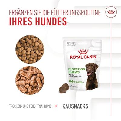 Royal Canin Digestion Chews voedingssupplement hond 6 x 160 g - thumbnail
