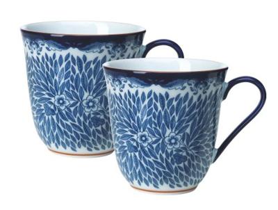 RORSTRAND - Ostindia Floris - Beker 0,30l set/2