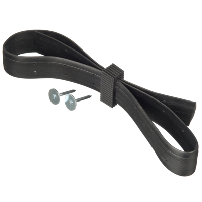 Nature Boomband Rubber Zwart 90cm