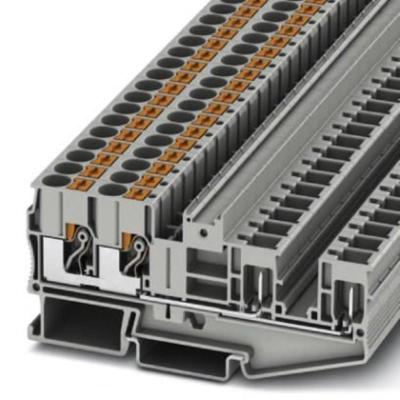 Phoenix Contact 3061826 Doorgangsklem 8.2 mm Spanveer Grijs 50 stuk(s)