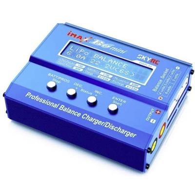 SkyRC iMAX B6mini batterijlader blauw - batterijlader (11-18, 6A, 102 mm, 84 mm, 29 mm, 233 g)