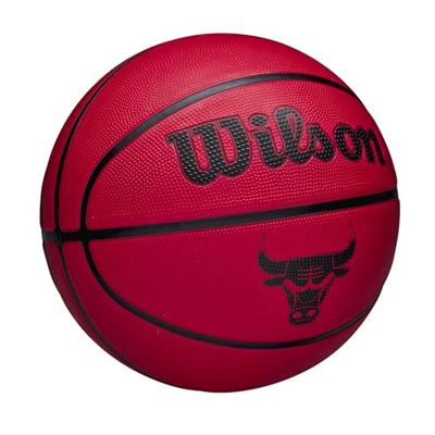 Wilson Nba Team Tribute Solid Chicago Bulls Basketbal Bal Rood 5 - thumbnail