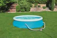 Bestway Opblaasbaar Zwembad Volwassene Ring met Filter 305x76 cm Tuin 57270 - thumbnail
