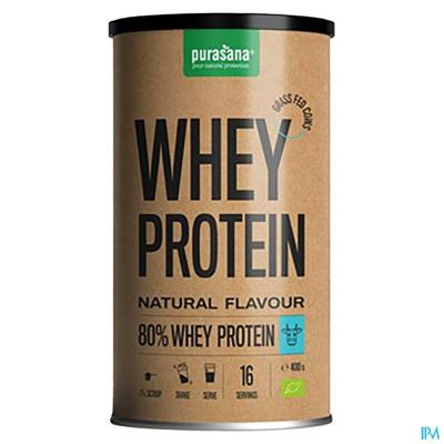 Purasana Whey Protein Poeder 400g Purasana Whey Protein Poeder 400g