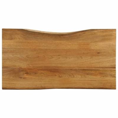 Tafelblad met natuurlijke rand 110x60x2,5 cm massief mangohout