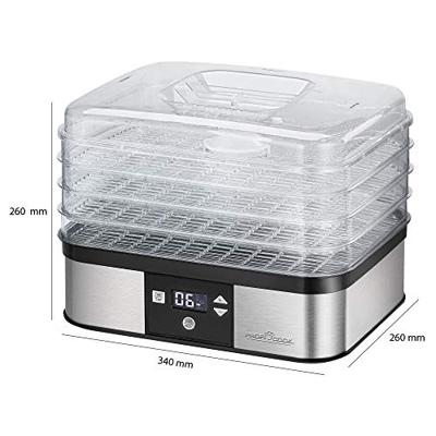 ProfiCook PC-DR 1116 Zwart, Roestvrijstaal, Transparant 350 W