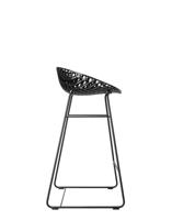 Kartell Smatrik barkruk H65 Zwart - thumbnail