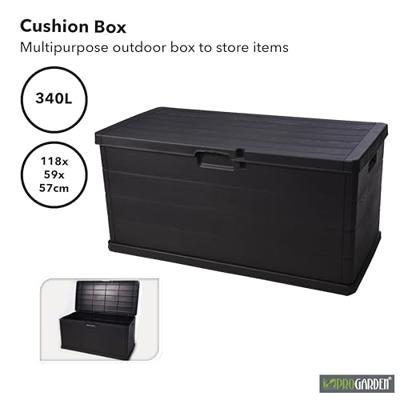 Kussenbox kunststof 118x59x57cm - thumbnail