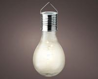 Solar bulb d8h14cm transparant Lumineo - Lumineo - thumbnail