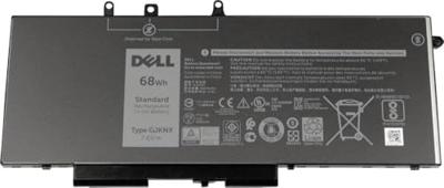 Dell GJKNX A5580C Laptopaccu 7.6 V 8550 mAh Dell