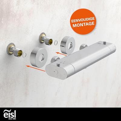 EISL douchemengkraan carneo thermostatisch chroomkleurig - thumbnail