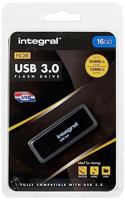 Integral USB stick 3.0, 16 GB, zwart - thumbnail