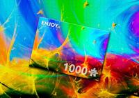 Rainbow Fractals Puzzel 1000 Stukjes - thumbnail